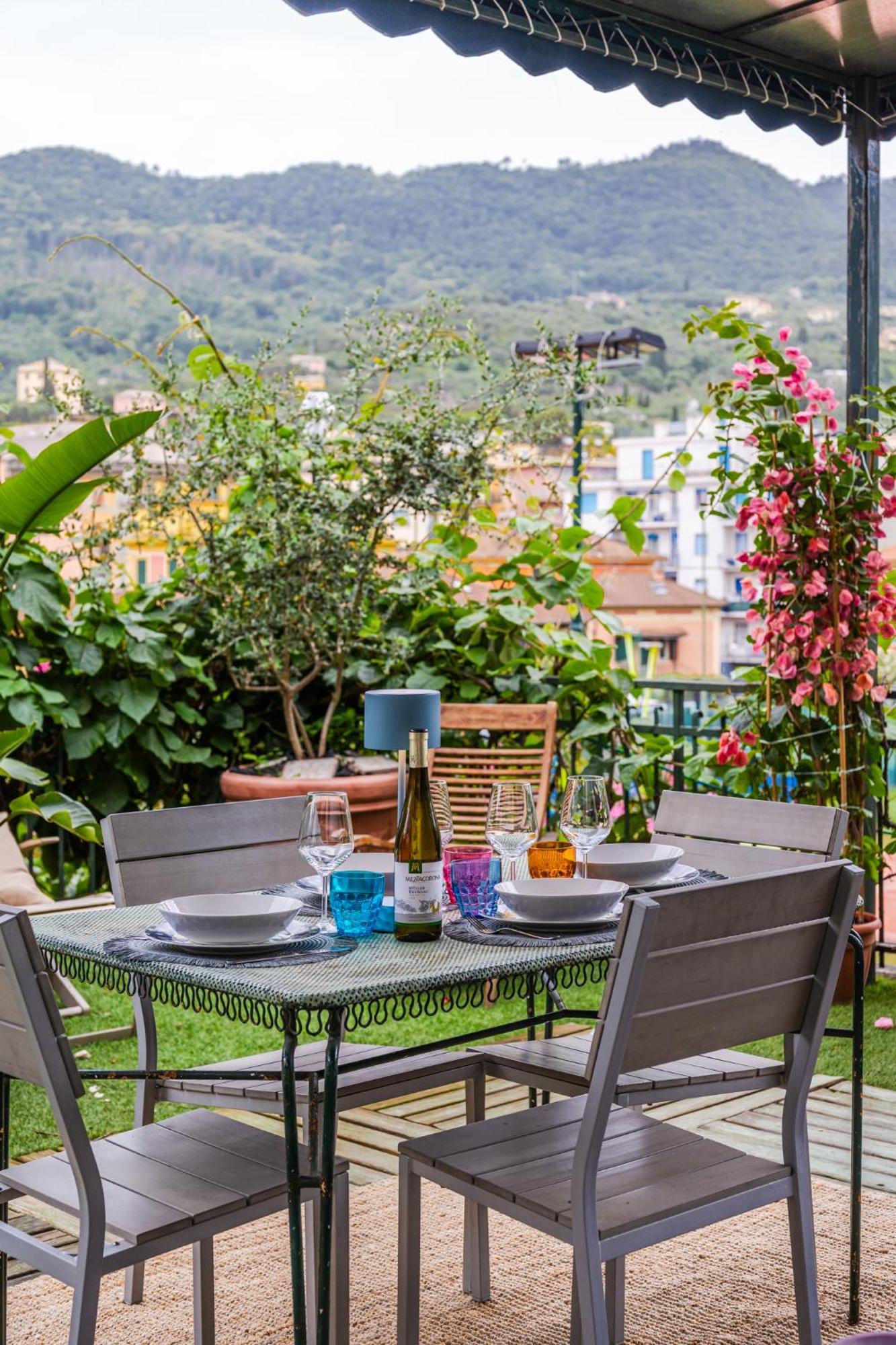 סנטה מרגריטה ליגורה Terrazza Portofino Splendido Appartamento Con Piscina Idromassaggio - Parcheggio Gratis מראה חיצוני תמונה