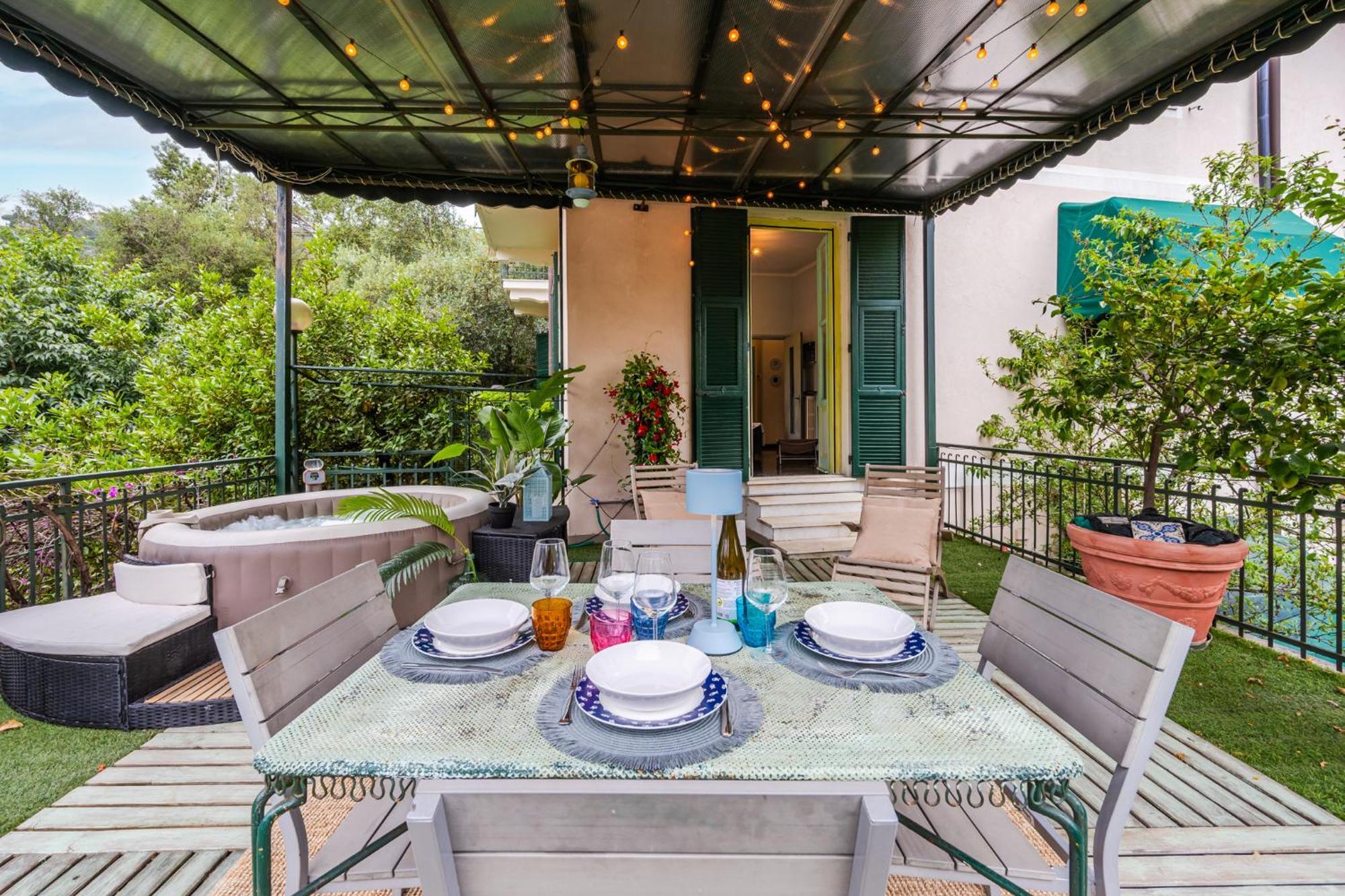 סנטה מרגריטה ליגורה Terrazza Portofino Splendido Appartamento Con Piscina Idromassaggio - Parcheggio Gratis מראה חיצוני תמונה